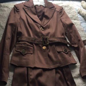 Cache cocktail dress with Matching Jacket